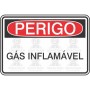 Perigo - gás inflamável